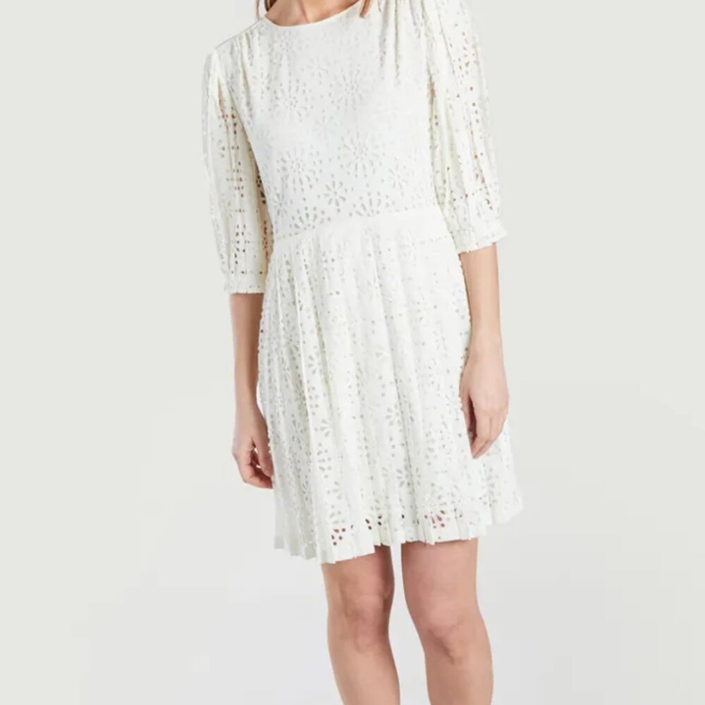 See By Chloé Pleated Mini Dress